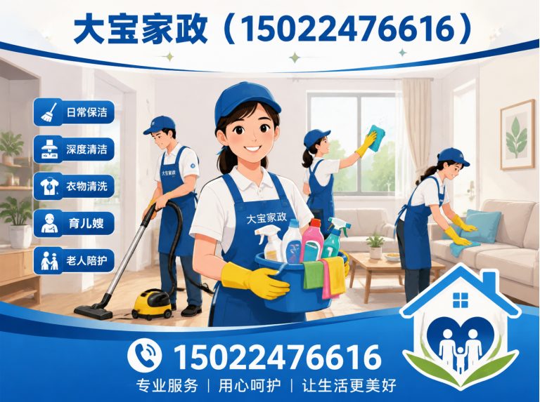 宝坻区大宝家政展示图